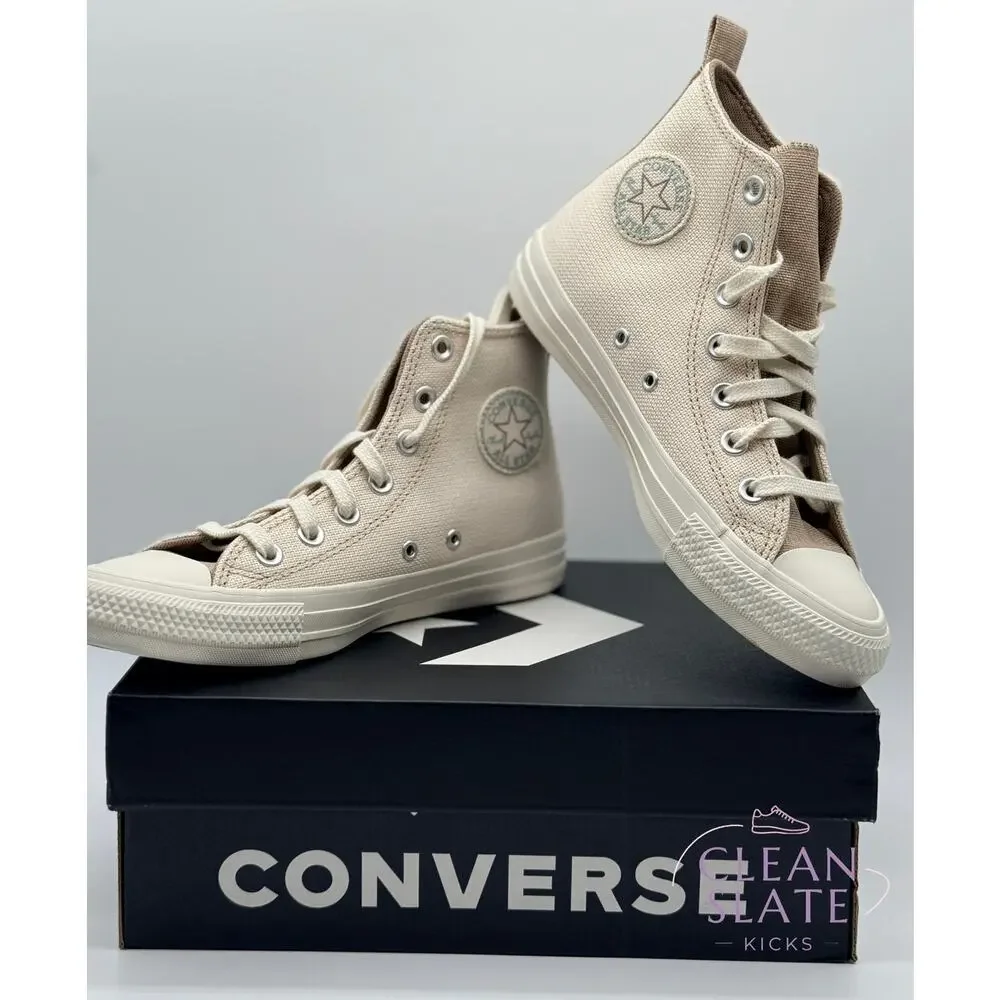 Converse Chuck Taylor All Star Hi Egret Nutty Granola, Kids 4